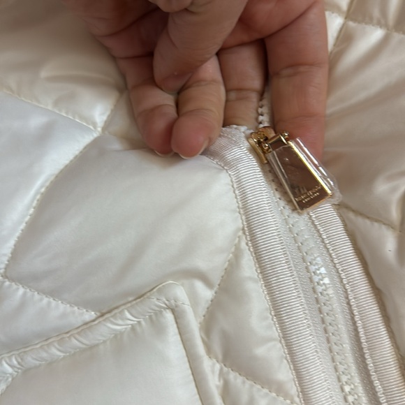 Kate Spade Quilted Off-White Vest - Picture 4 of 6